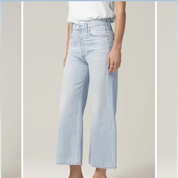 Citizens of Humanity Sacha Wide Leg Jean 27 - Picture 3 of 8